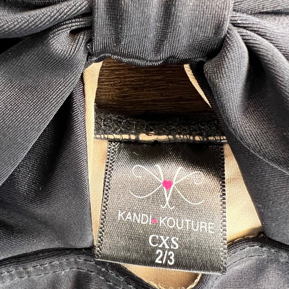 Kandi Kouture black leotard - Picture 3 of 4